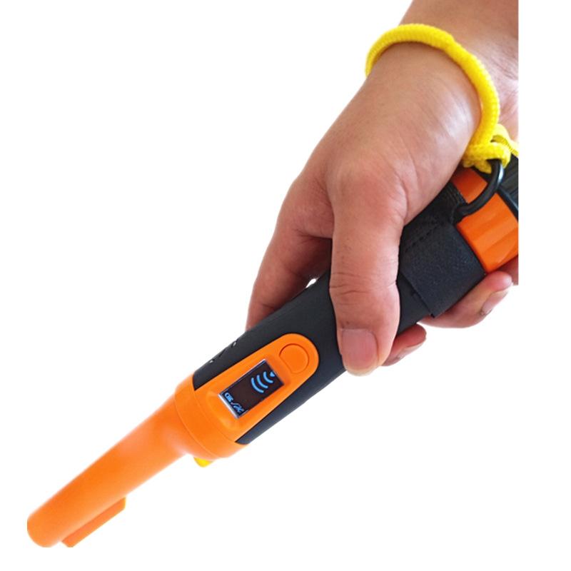 Waterproof Handheld Metal Detector with Lcd Display - Fluorescent Green 11