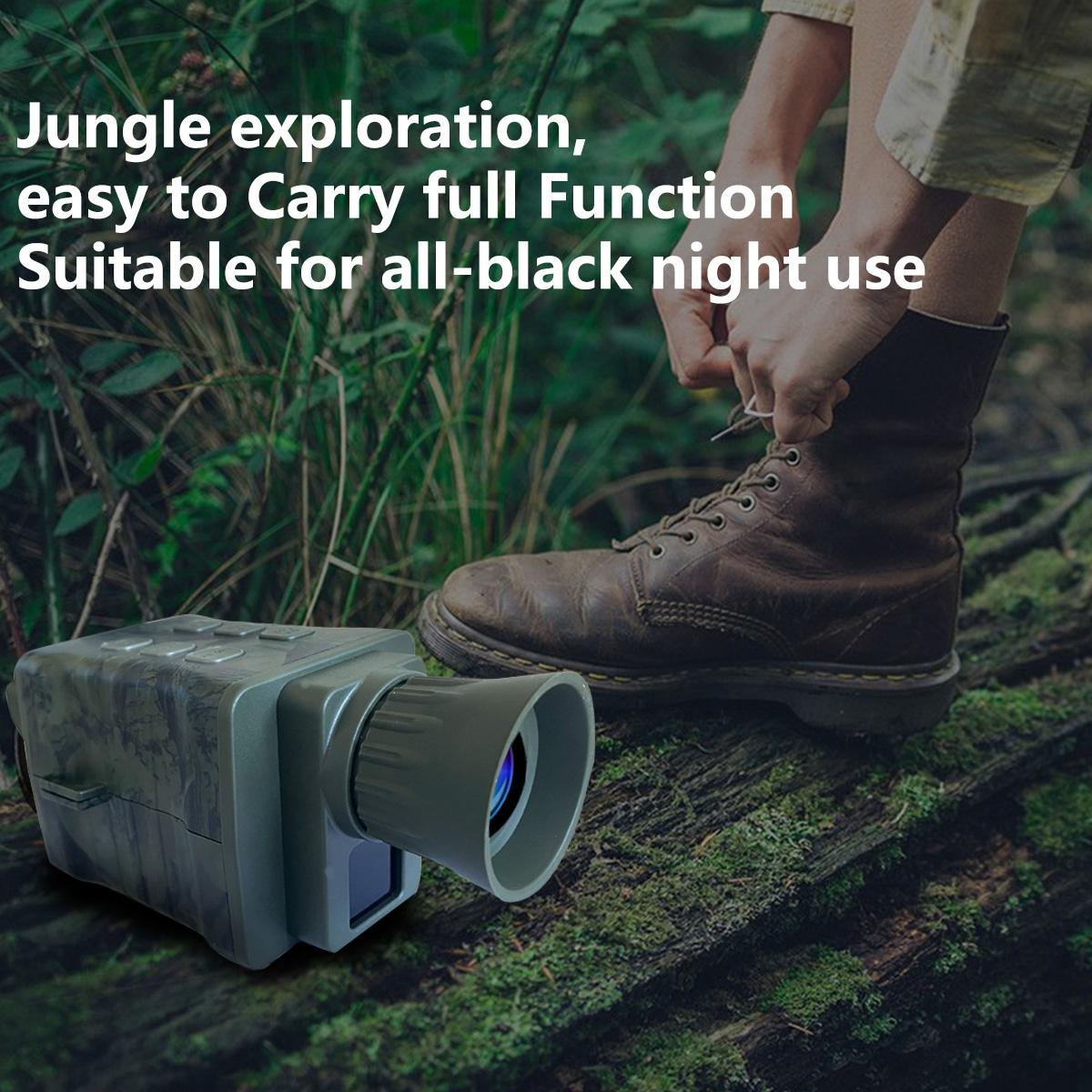 4K Hd Monocular Digital Night Vision For Outdoor Hunting - Black 6