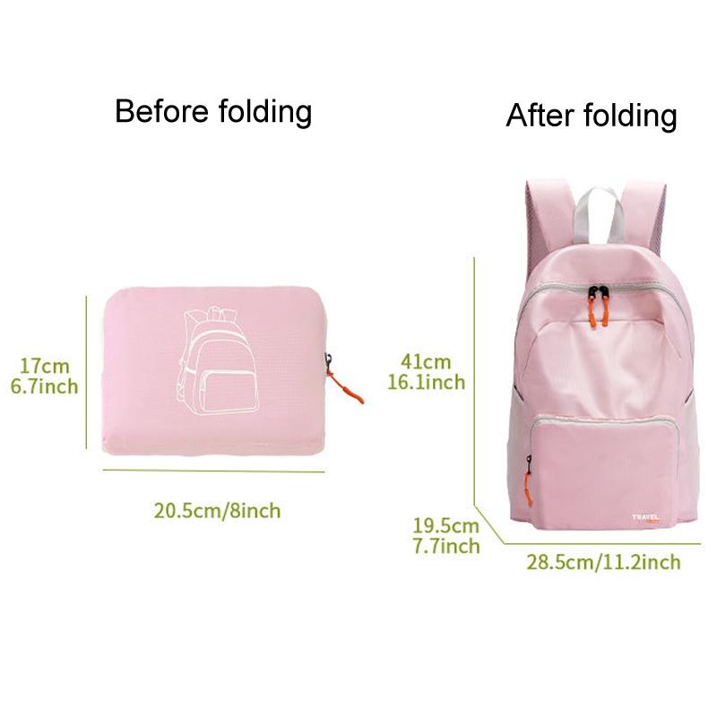 Foldable Sports Backpack For Mountaineering - Black 4