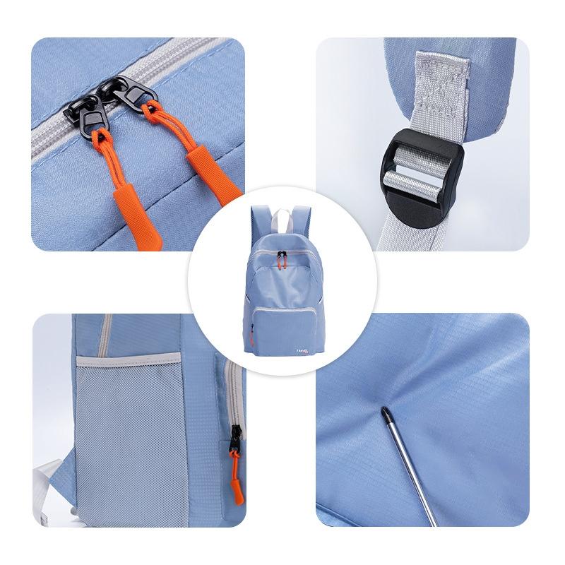 Foldable Sports Backpack For Mountaineering - Black 6