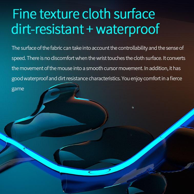Wireless Charging Rgb Mouse Pad - Colourful 6