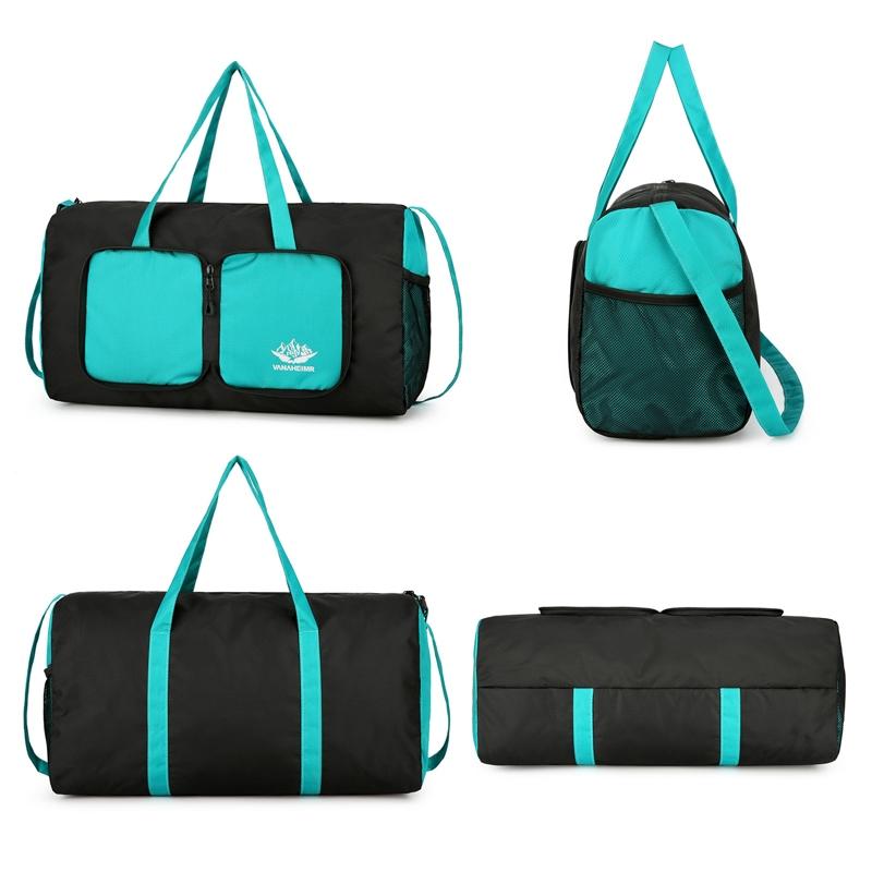 Lightweight Multifunctional Travel Bag For Outdoor Sports Vanaheimr Folding Handbag - Light Blue 5