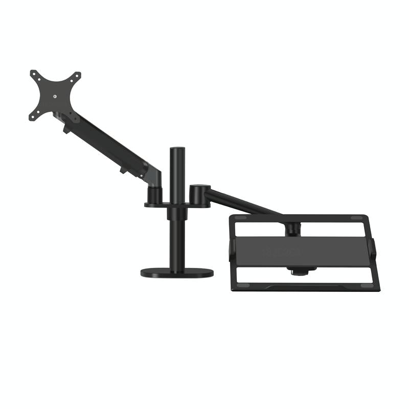Adjustable Desktop Stand for 17-32 and 12-17 Monitors - Aluminum - Silver