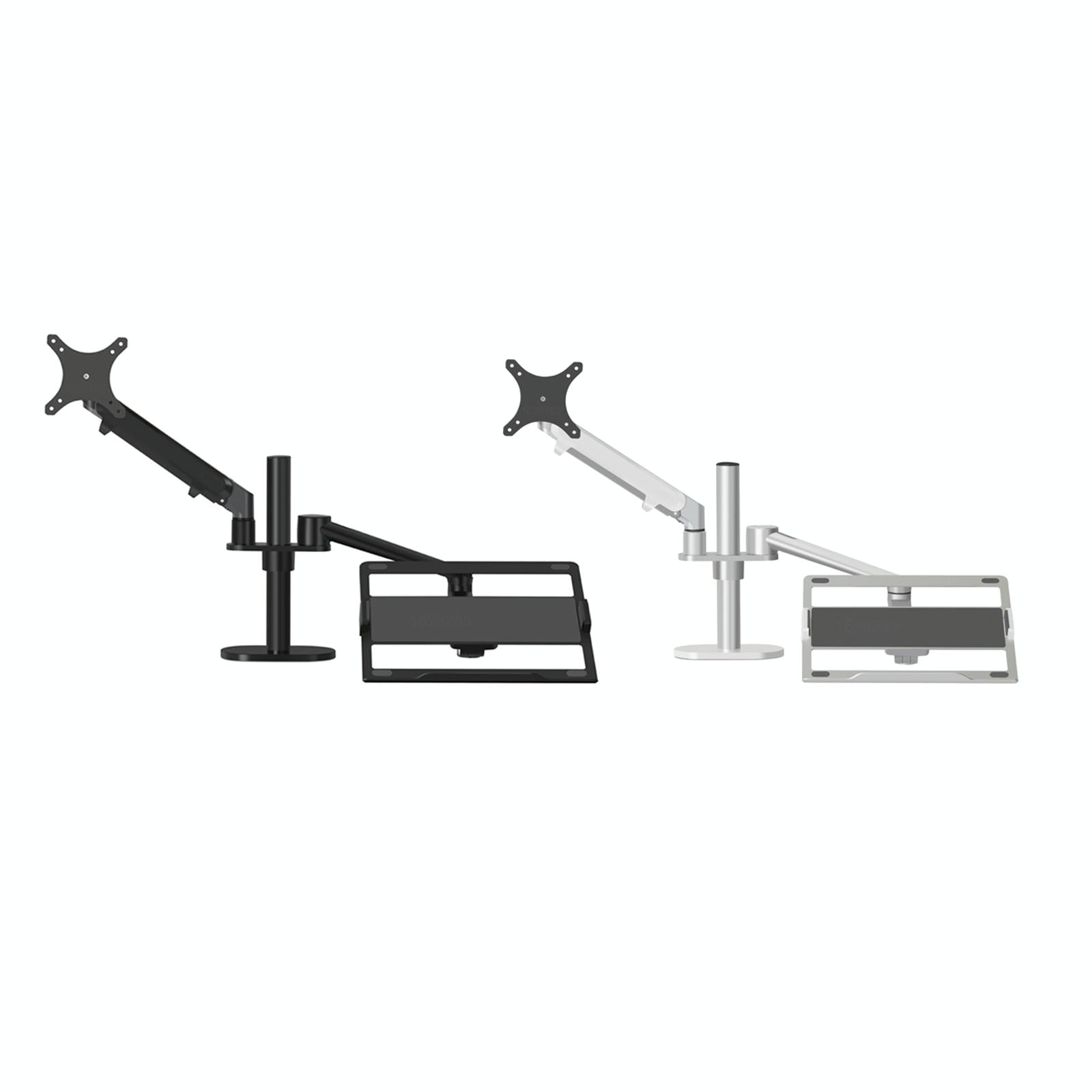 Adjustable Desktop Stand for 17-32 and 12-17 Monitors - Aluminum - Silver 3