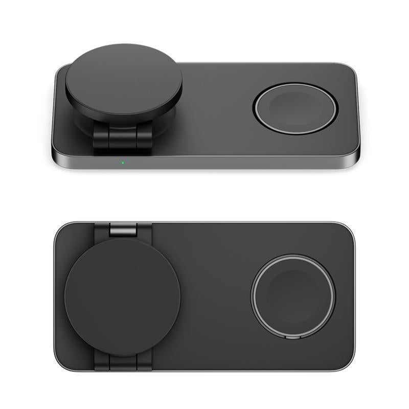 3 In 1 Magnetic Wireless Charging Dock For Apple Devices - White 6
