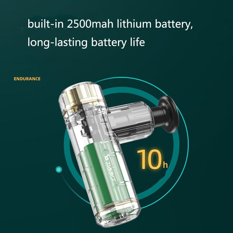 Portable Electric Muscle Massager For Neck And Body - Green 6