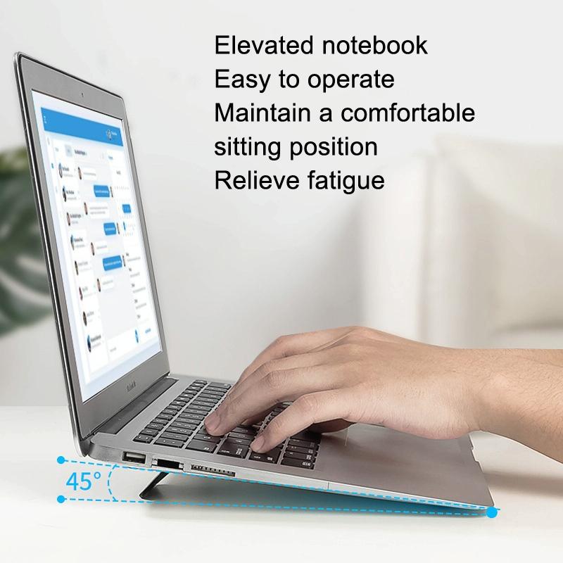 Foldable Laptop Stand - Portable and Compact - Black 7