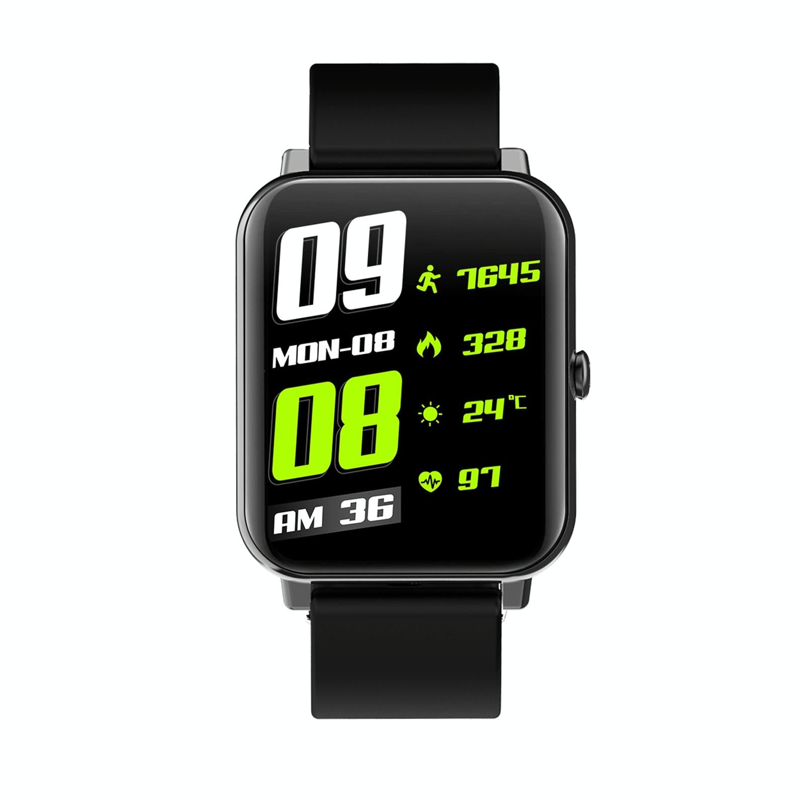 1.69 Inch Tft Screen Ip67 Waterproof Smart Watch Support Body Temperature Monitoring / Sleep Monitoring / Heart Rate Monitoring / Incoming Call Reminder - Blue 12