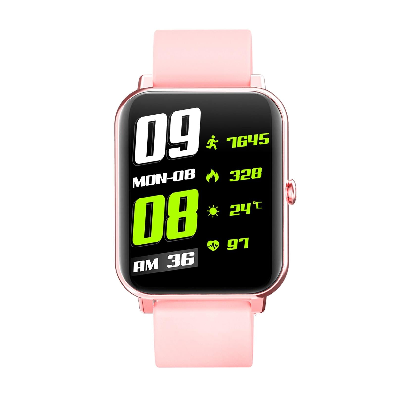 1.69 Inch Tft Screen Ip67 Waterproof Smart Watch Support Body Temperature Monitoring / Sleep Monitoring / Heart Rate Monitoring / Incoming Call Reminder - Blue 14