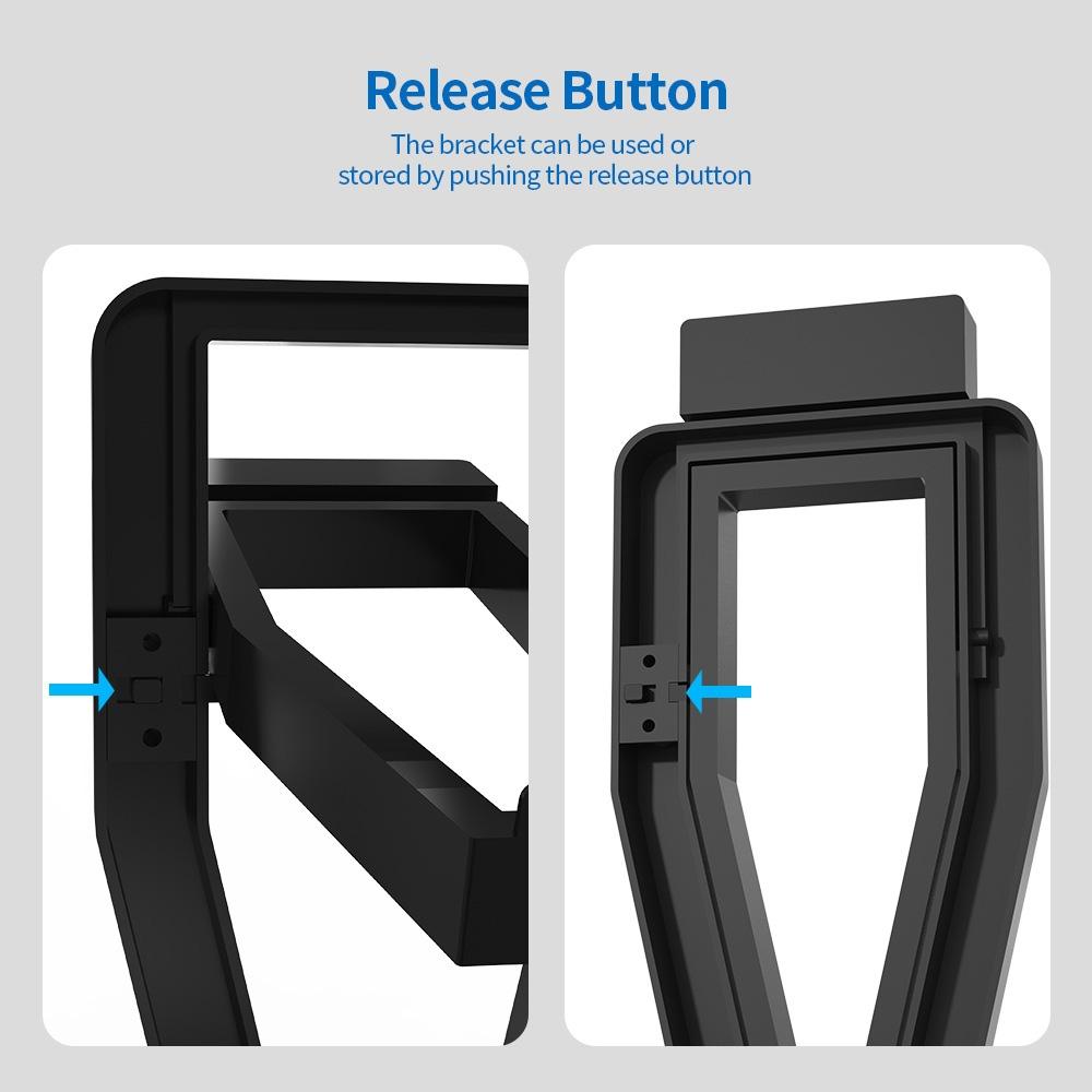 Oculus Quest 2 Desktop Storage Rack - Vr Organizer - Black 4