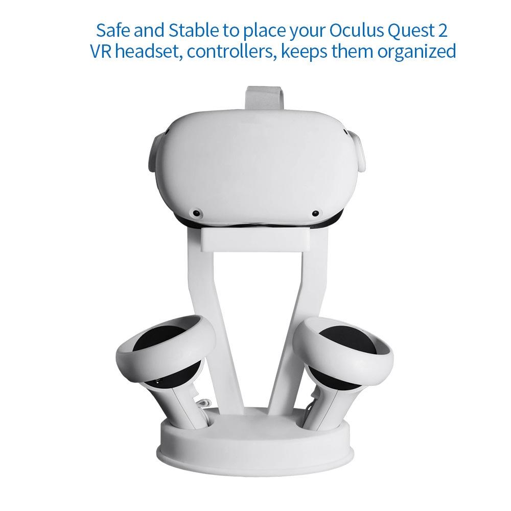 Oculus Quest 2 Desktop Storage Rack - Vr Organizer - Black 10