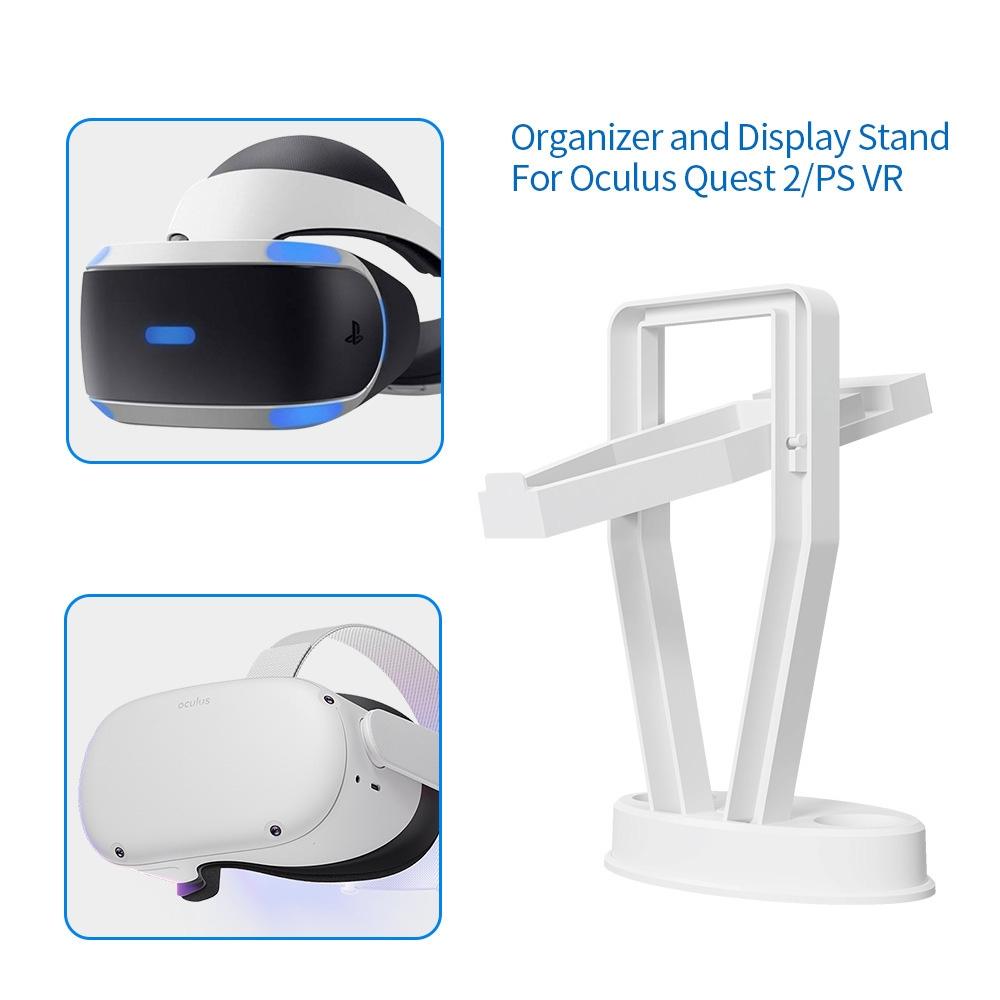 Oculus Quest 2 Desktop Storage Rack - Vr Organizer - Black 12