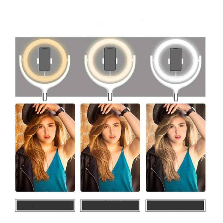 12 Inch Desktop Fill Light Beauty Bracket for Landing Headlights - Black 8