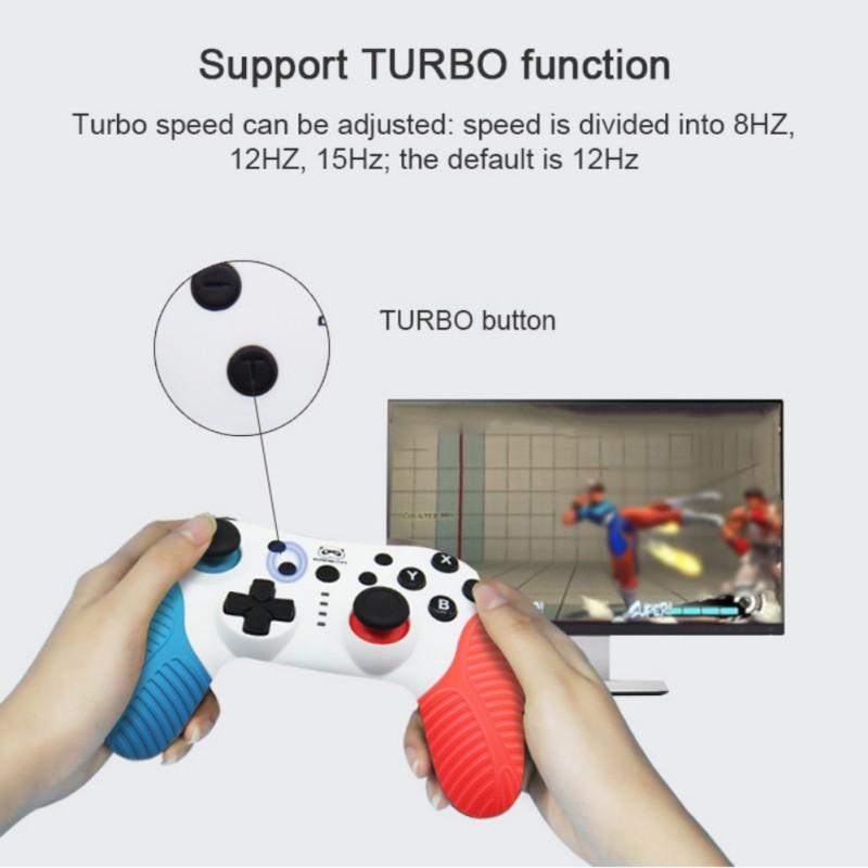 Pro Switch Wireless Tooth Controller - Black And White 8