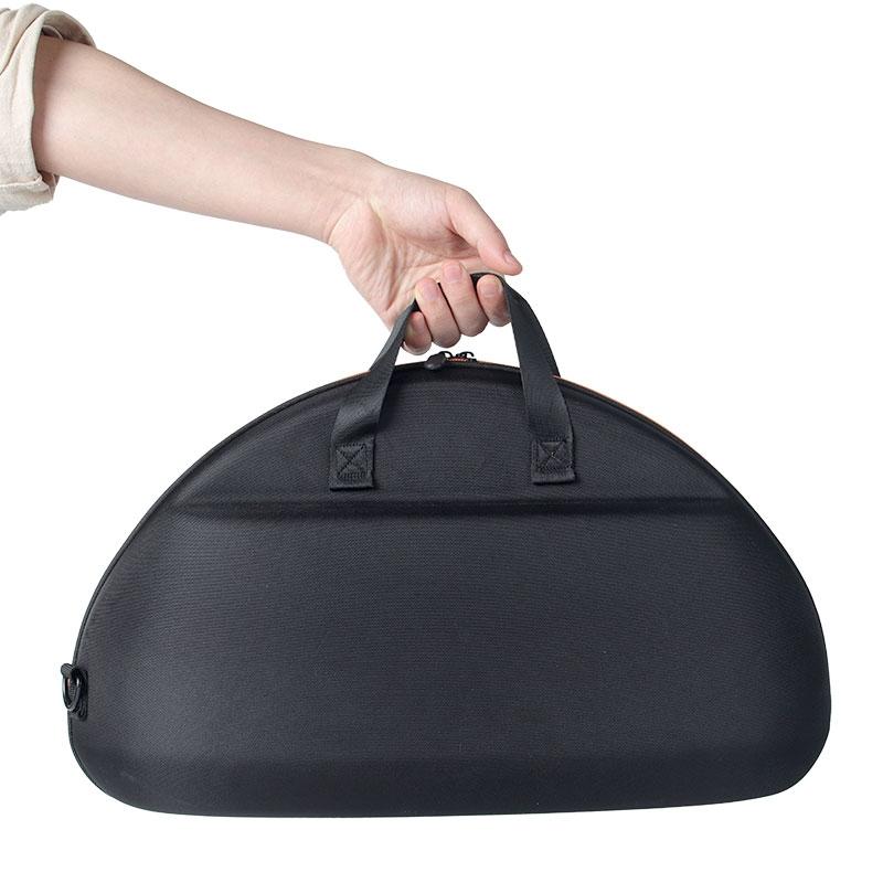 Outdoor Portable Speaker Protection Bag for Harman Kardon Go & Play3 - Black Orange 6