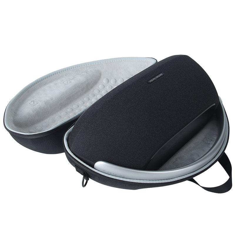 Outdoor Portable Speaker Protection Bag for Harman Kardon Go & Play3 - Black Orange 13