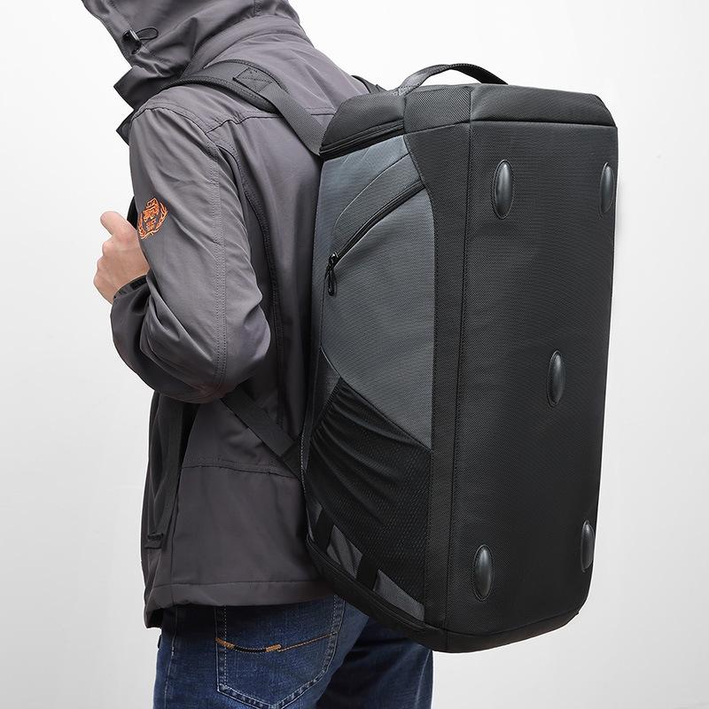 Separate Wet / Dry Large Gym Bag - Black 5