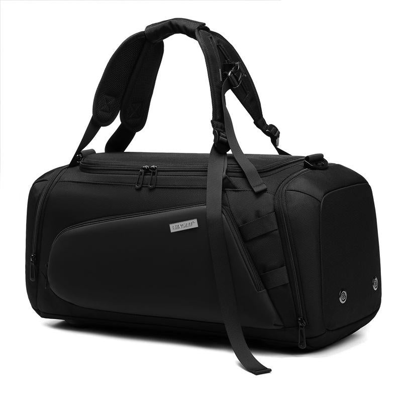 Separate Wet / Dry Large Gym Bag - Black 14