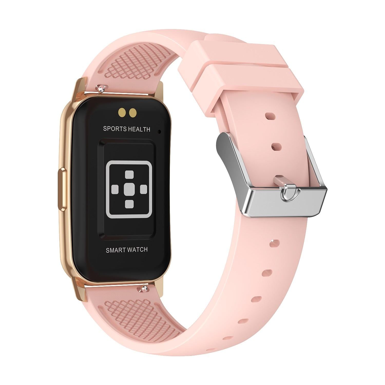 1.47 Inch Waterproof Smart Watch Heart Rate & Blood Pressure Support - Pink 4