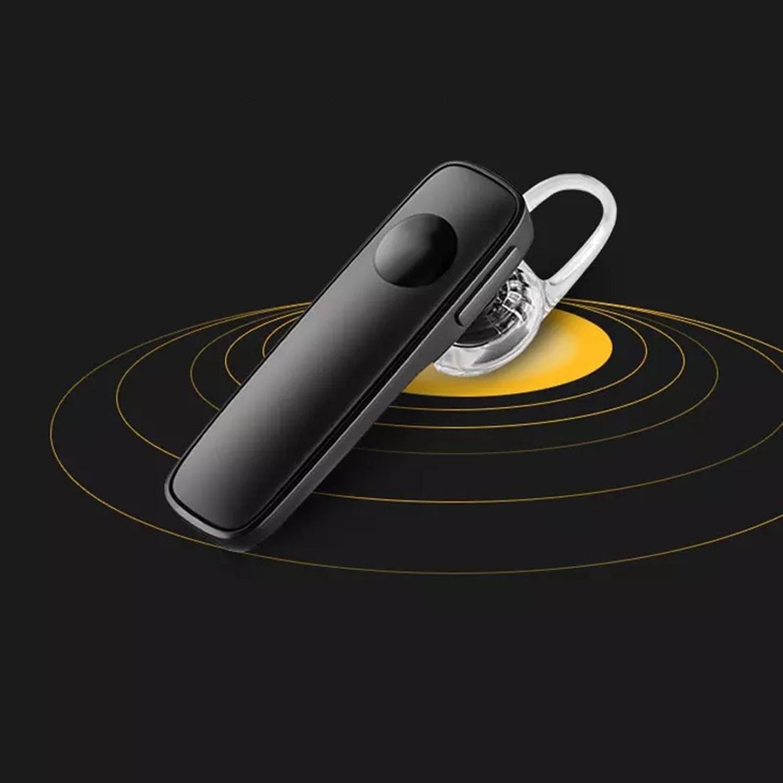 Wireless Bluetooth Earphone - M165 Car Ear Hanging Type - White 5