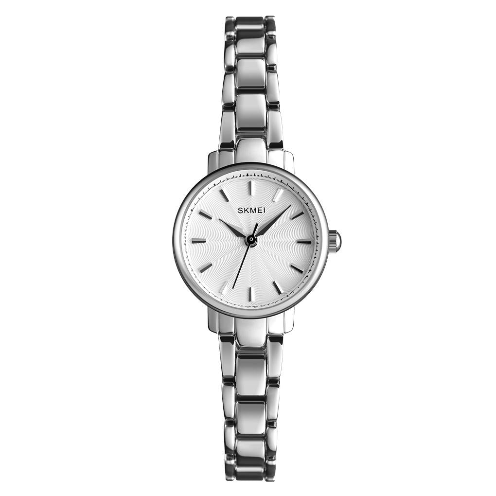 European Fashion Women Quartz Watch with Steel Band - Business and Leisure - Silver 3