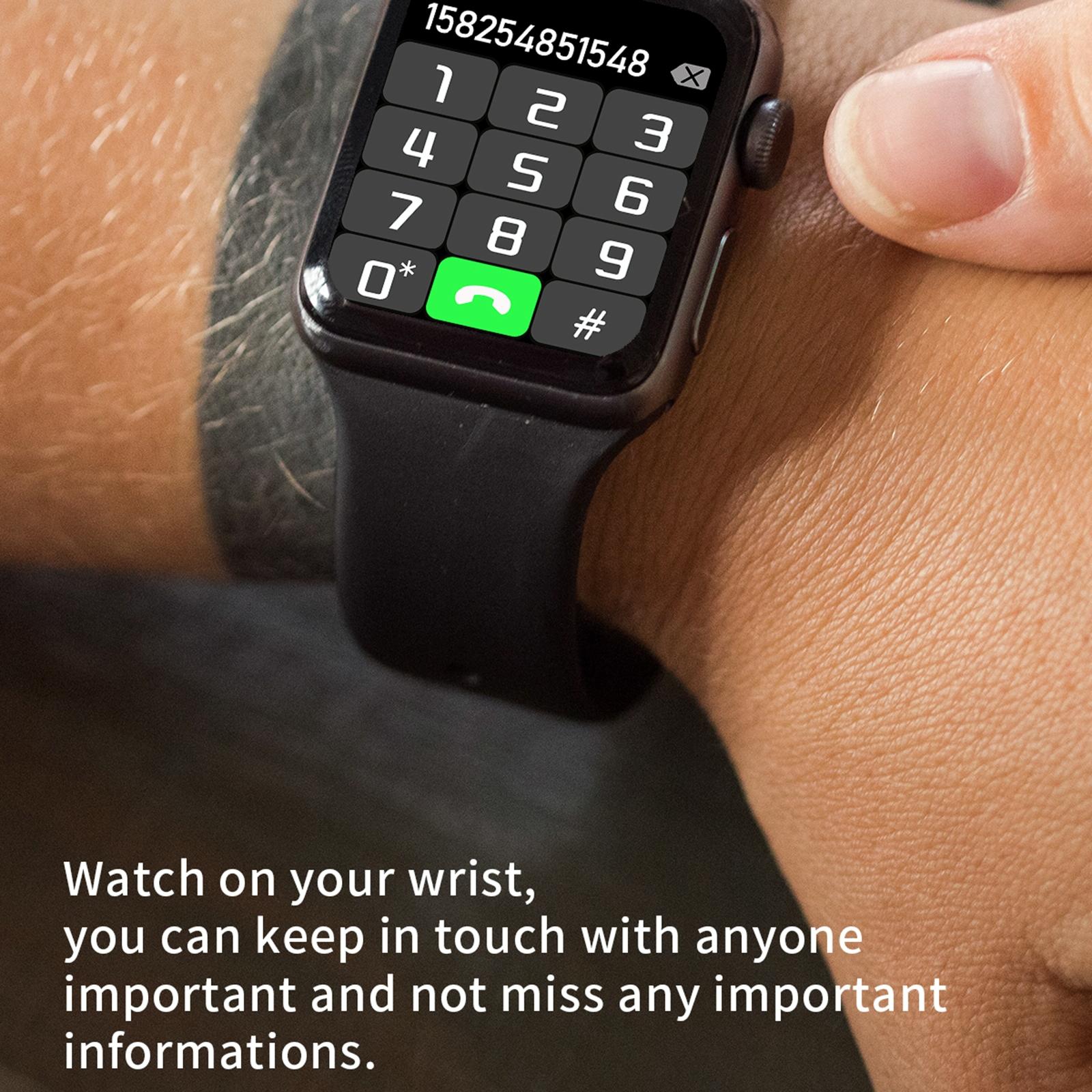 1.75 Inch Tft Screen Smart Watch Support Blood Pressure Monitoring / Sleep Monitoring - Green 3