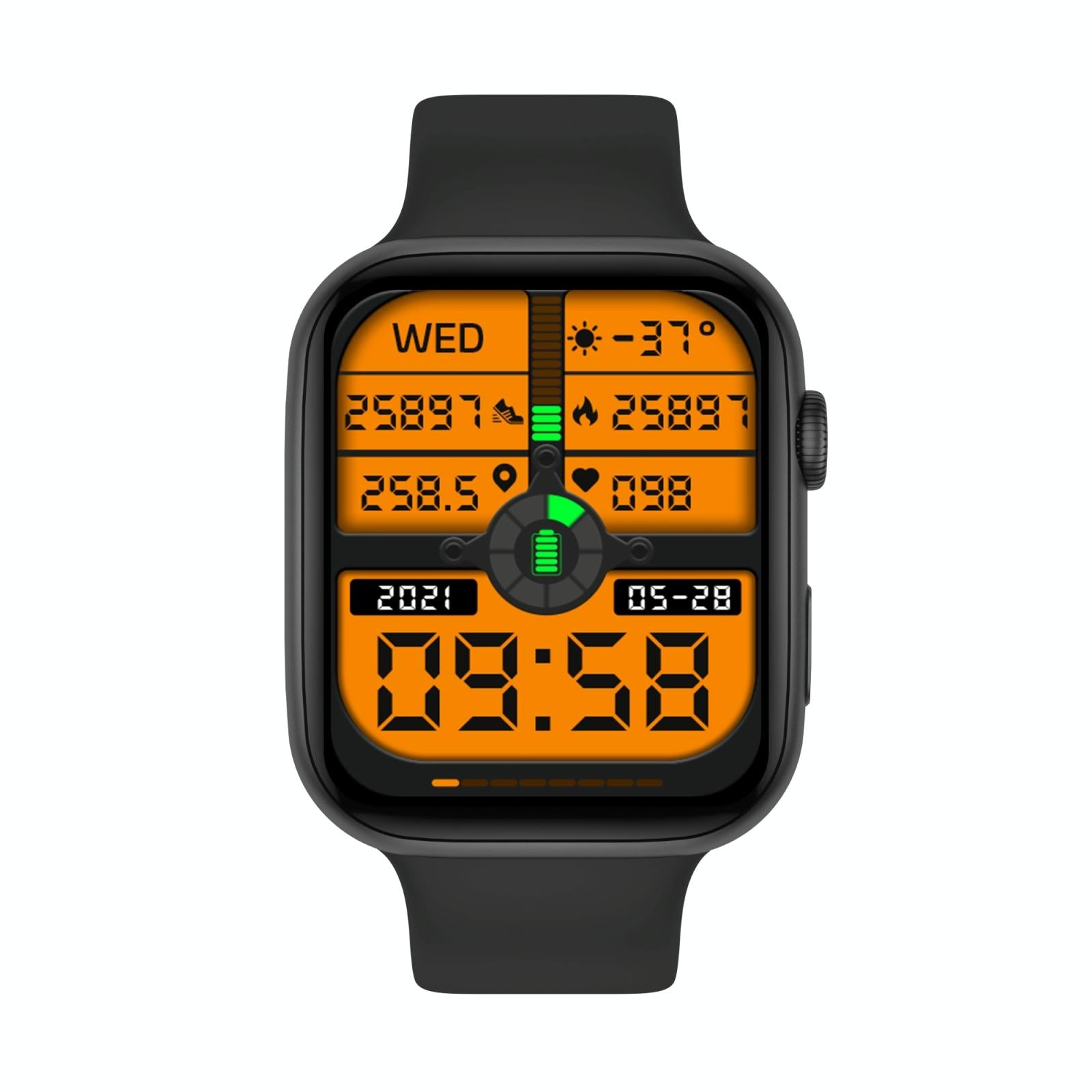 1.75 Inch Tft Screen Smart Watch Support Blood Pressure Monitoring / Sleep Monitoring - Green 9