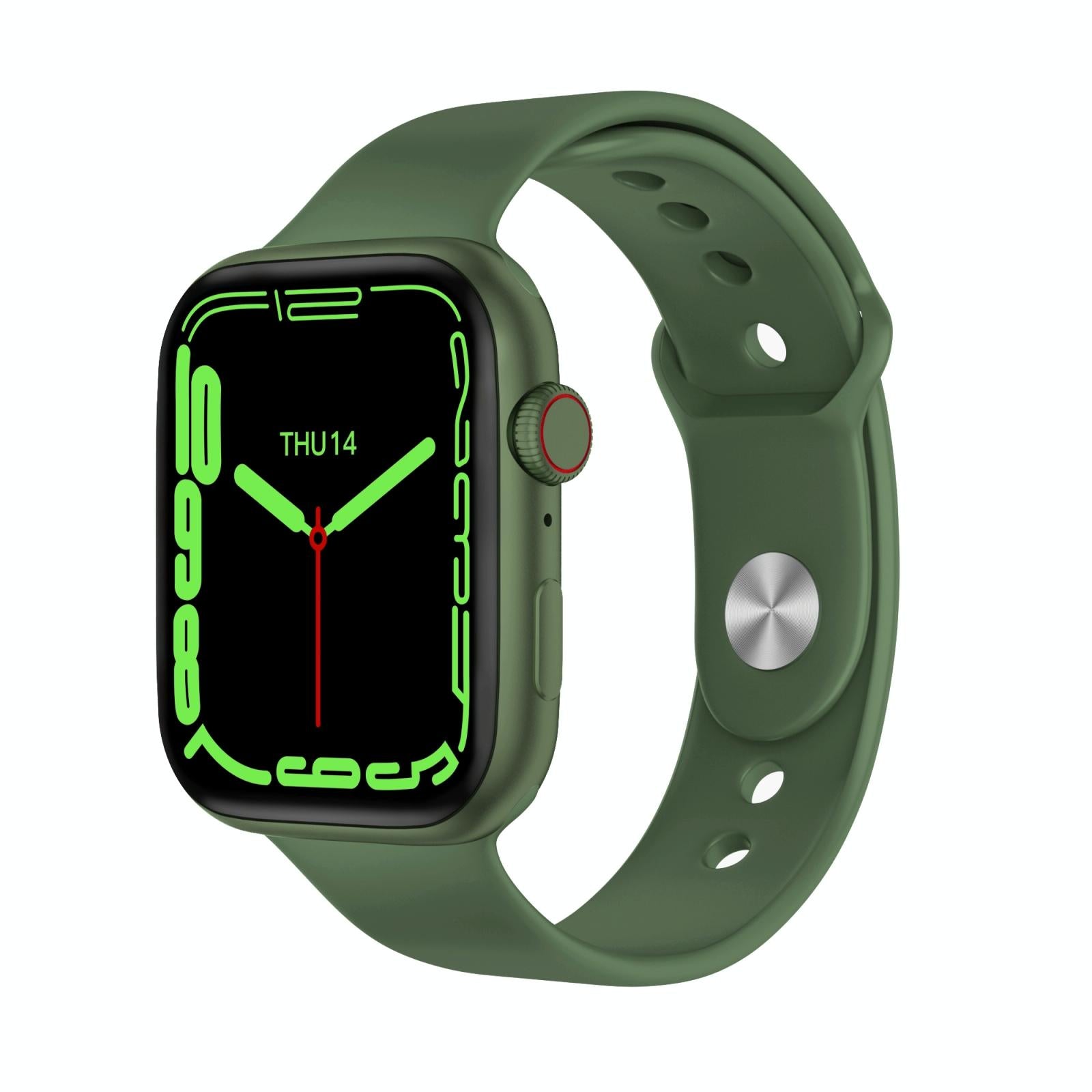 1.75 Inch Tft Screen Smart Watch Support Blood Pressure Monitoring / Sleep Monitoring - Green 14
