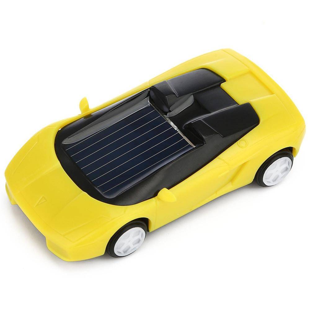 3-piece Solar Mini Car Racer Toy for Kids - Powered by the Sun - Red 3