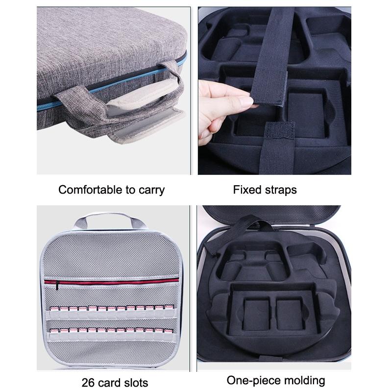 Nintendo Switch Fitness Ring Storage Bag - Hard Shell - Black 6