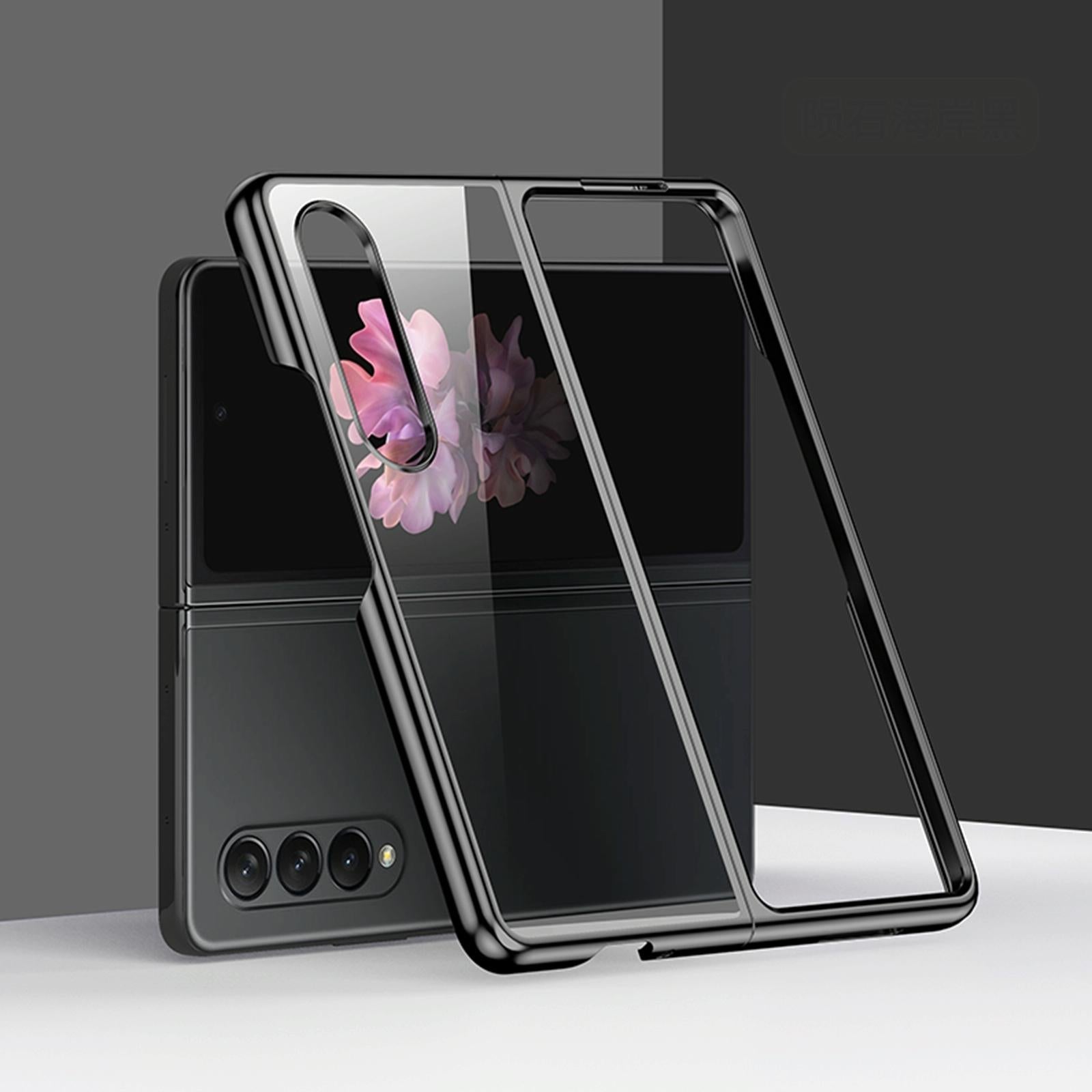For Samsung Galaxy Z Fold4 5G Shockproof Electroplated Case Samsung Fold 4 - Gold 10