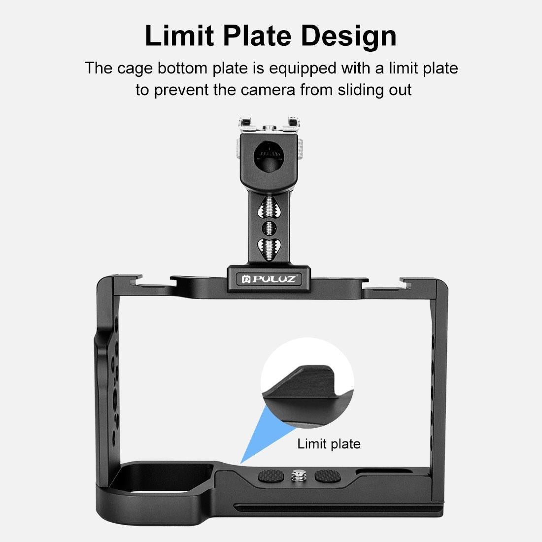 Video Camera Cage With Handle for Sony Alpha 7C 5