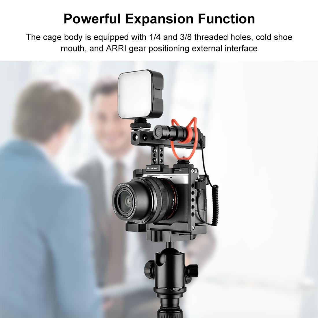 Video Camera Cage With Handle for Sony Alpha 7C 7