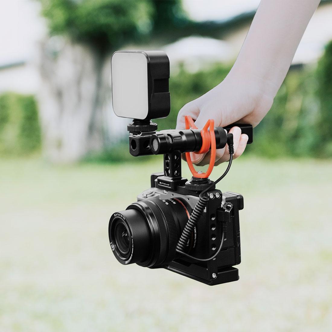 Video Camera Cage With Handle for Sony Alpha 7C 9