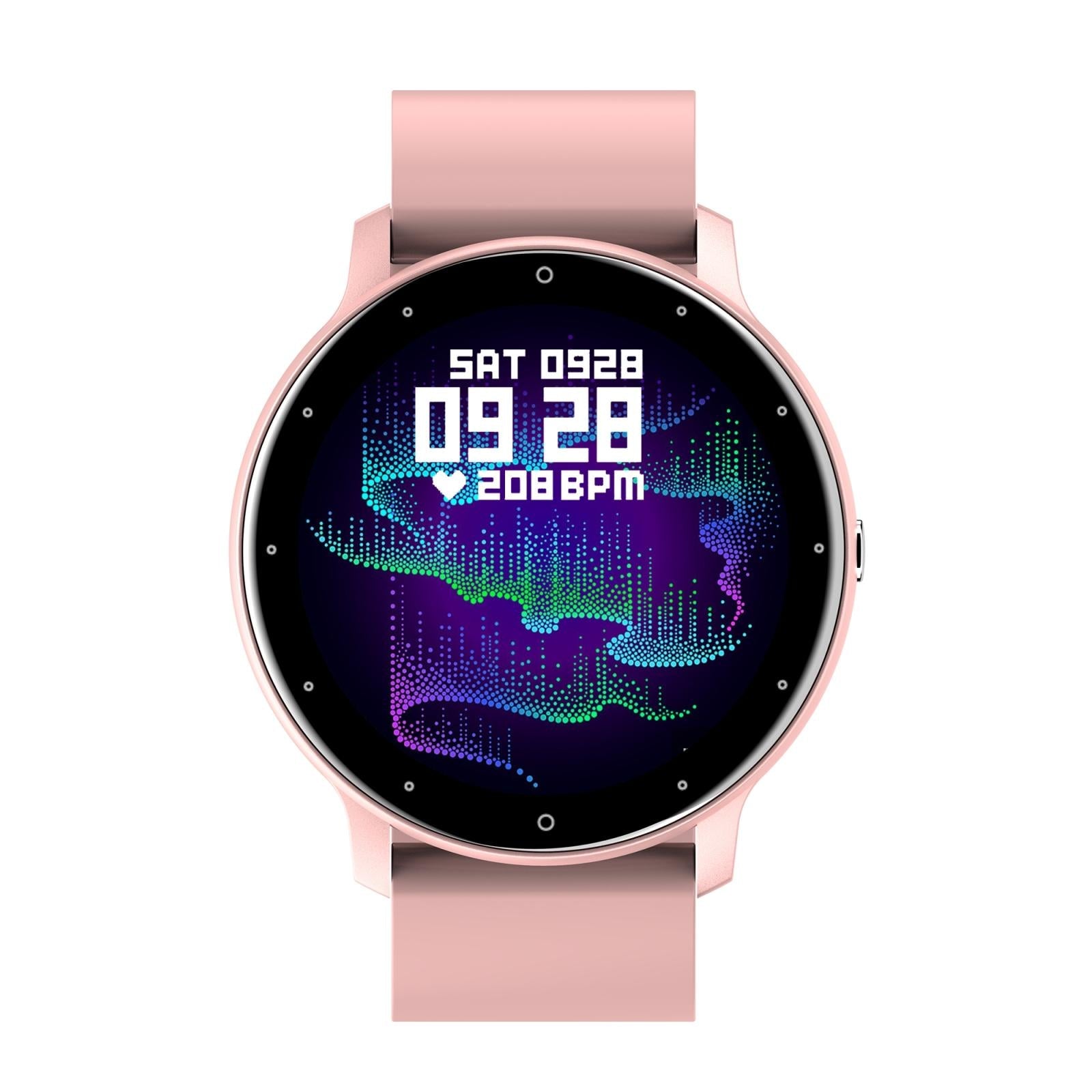 Smart Watch With Heart / Bp / Oxygen / Sleep Monitoring - Ip67 Waterproof - Blue 3