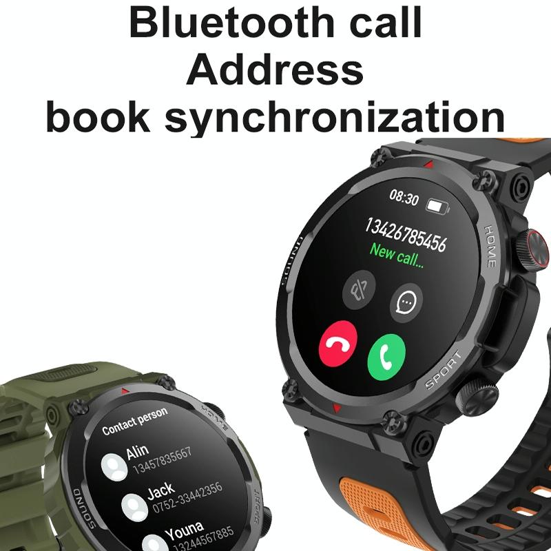 Waterproof Smart Watch With Heart Rate & Sleep Monitoring - Blue 10