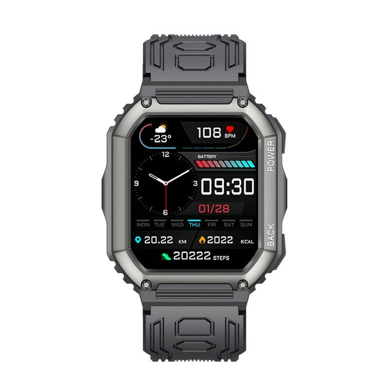 1.8 Inch Heart Rate Blood Pressure Monitoring Smart Calling Watch - Green 9