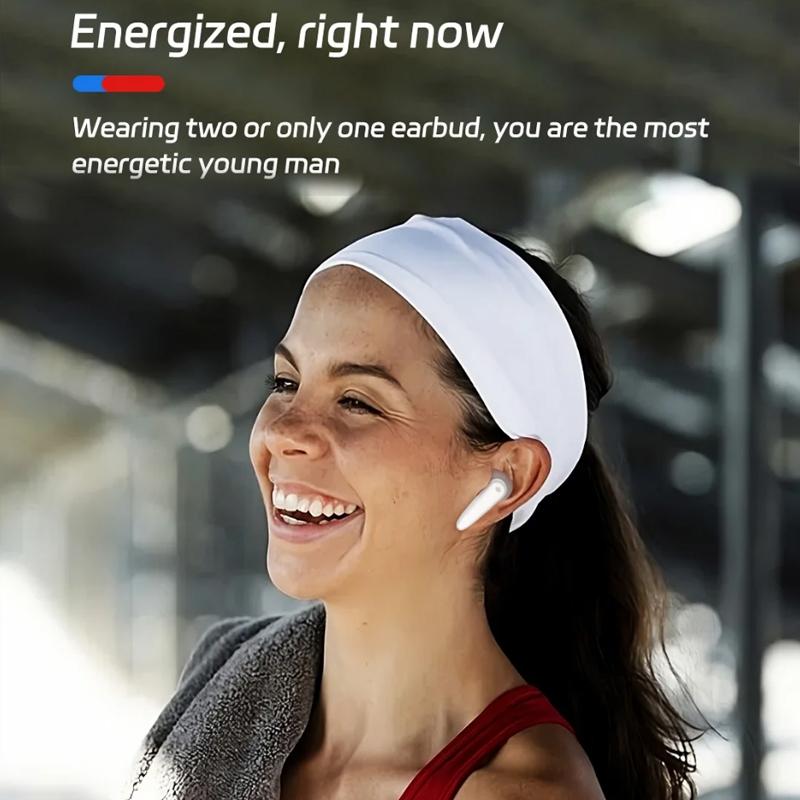 Wireless Noise-cancelling Bluetooth Earbuds - Music Cube - White 13
