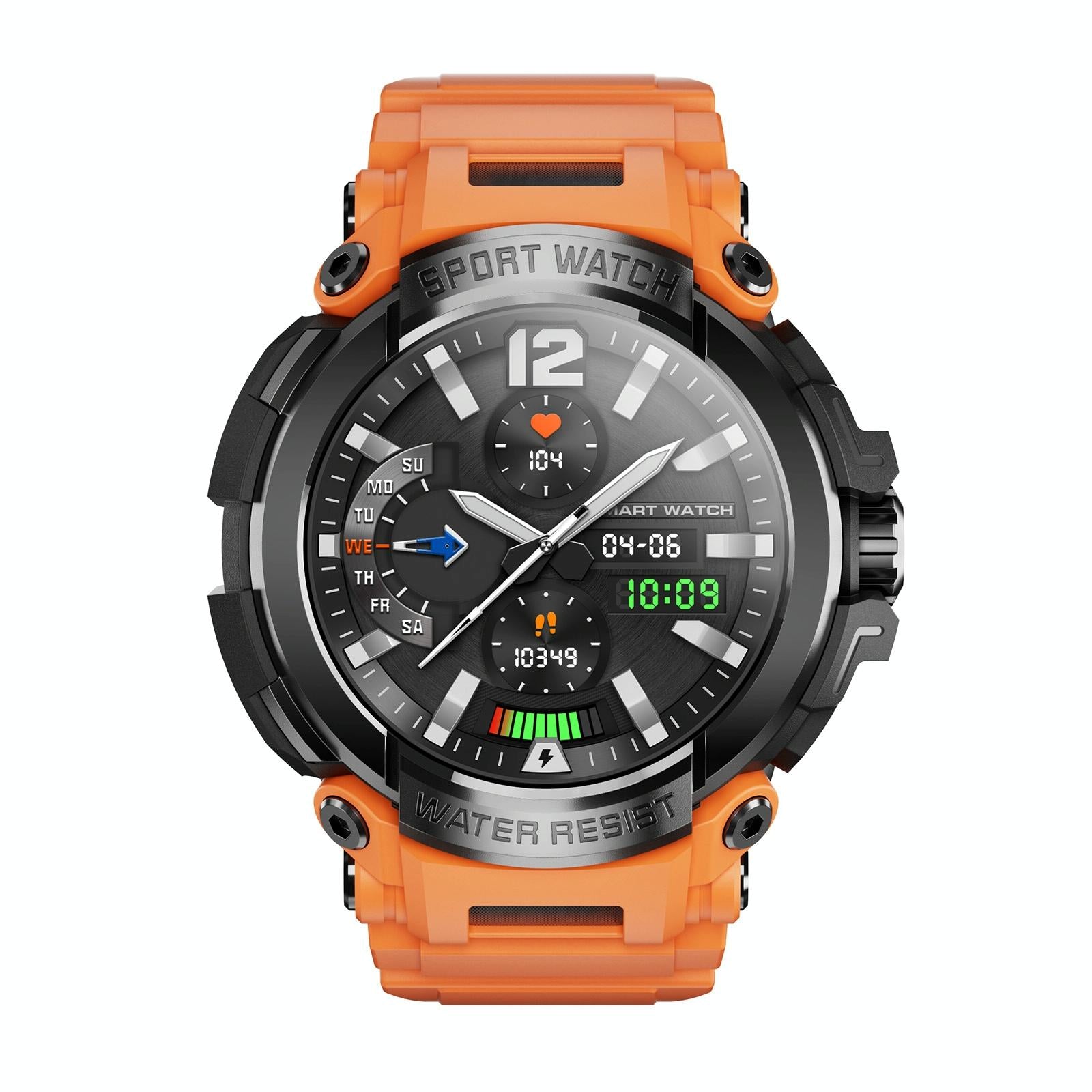 1.5 Inch Colour Screen Bluetooth Smart Watch Health & Sports Monitoring - Green 3