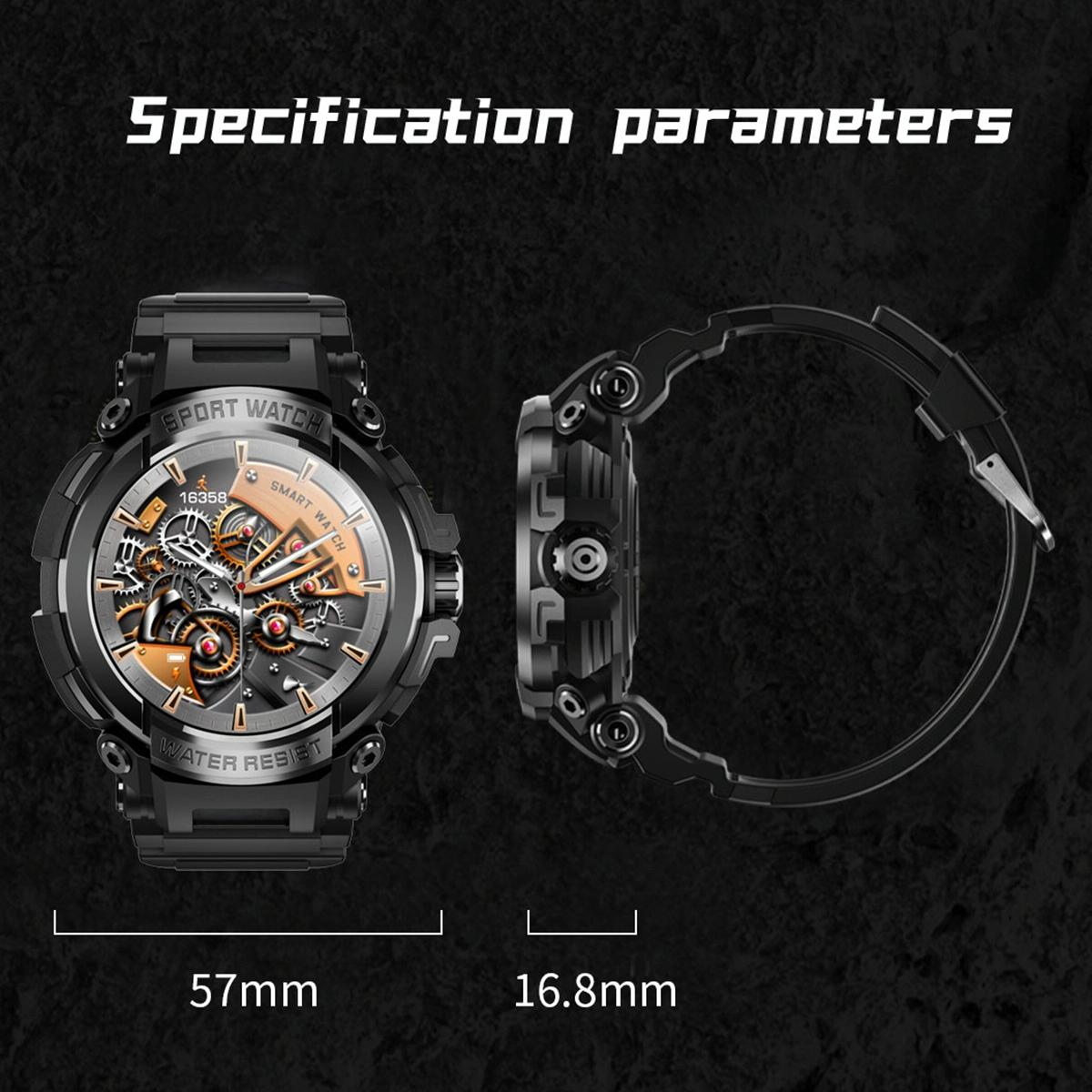 1.5 Inch Colour Screen Bluetooth Smart Watch Health & Sports Monitoring - Green 8