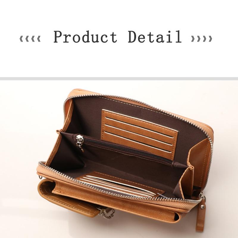 Versatile Women Crossbody Wallet For Phones - Black 7