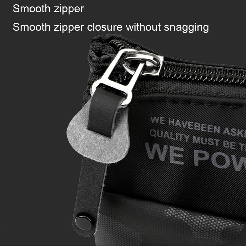 Waterproof Men Crossbody Chest Bag For Outdoor Adventures - Grey 11