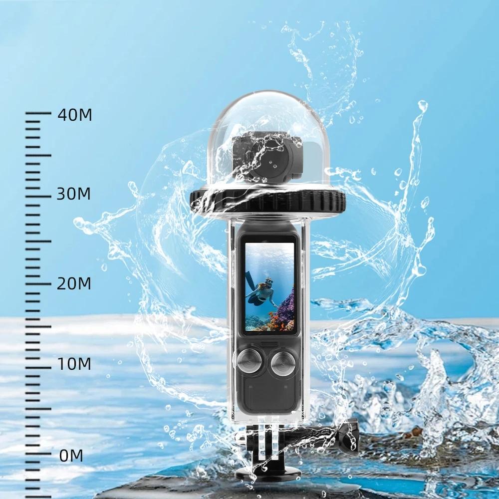 Waterproof Diving Housing for Dji Pocket 3 - 40m Depth - Black Handle 3