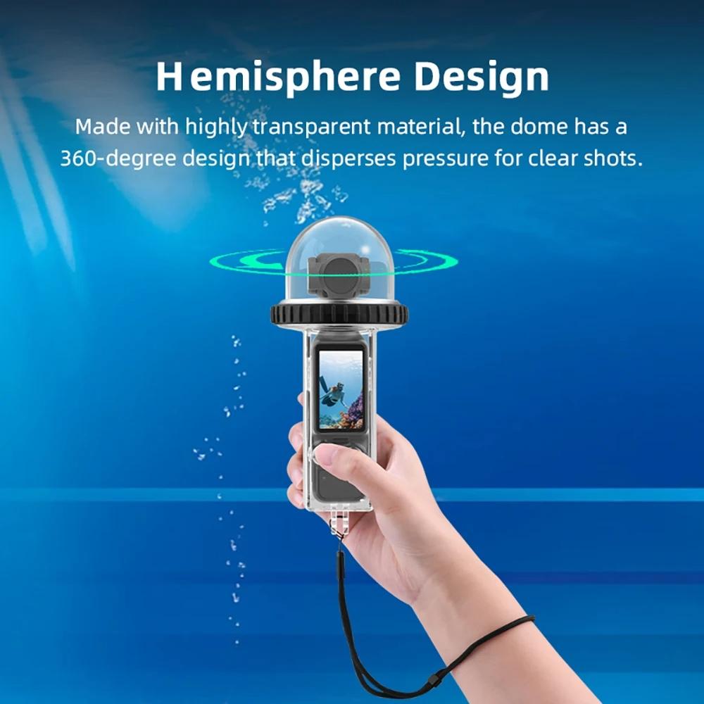Waterproof Diving Housing for Dji Pocket 3 - 40m Depth - Black Handle 10