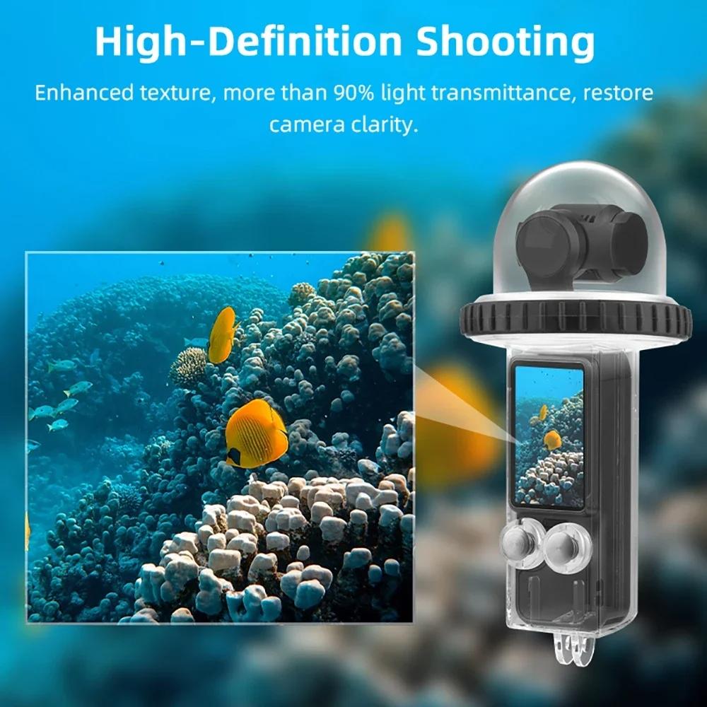 Waterproof Diving Housing for Dji Pocket 3 - 40m Depth - Black Handle 11