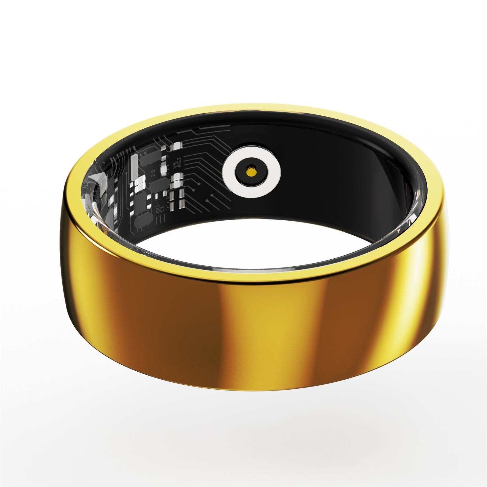 Smart Ring For Health Monitoring And Family Care - Size 18 - Gold 3