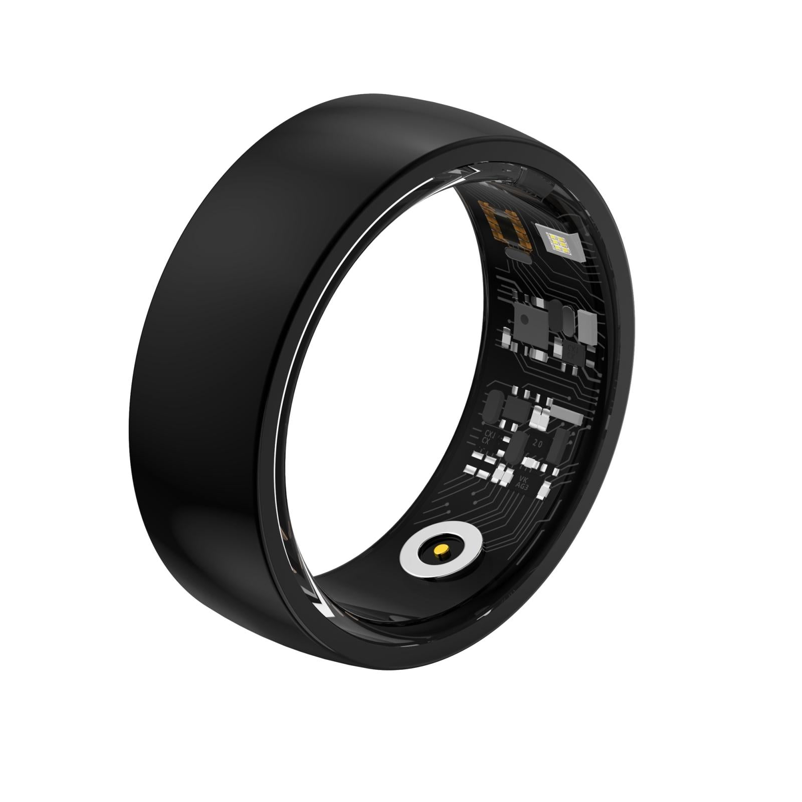 Smart Ring For Health Monitoring And Family Care - Size 18 - Gold 11