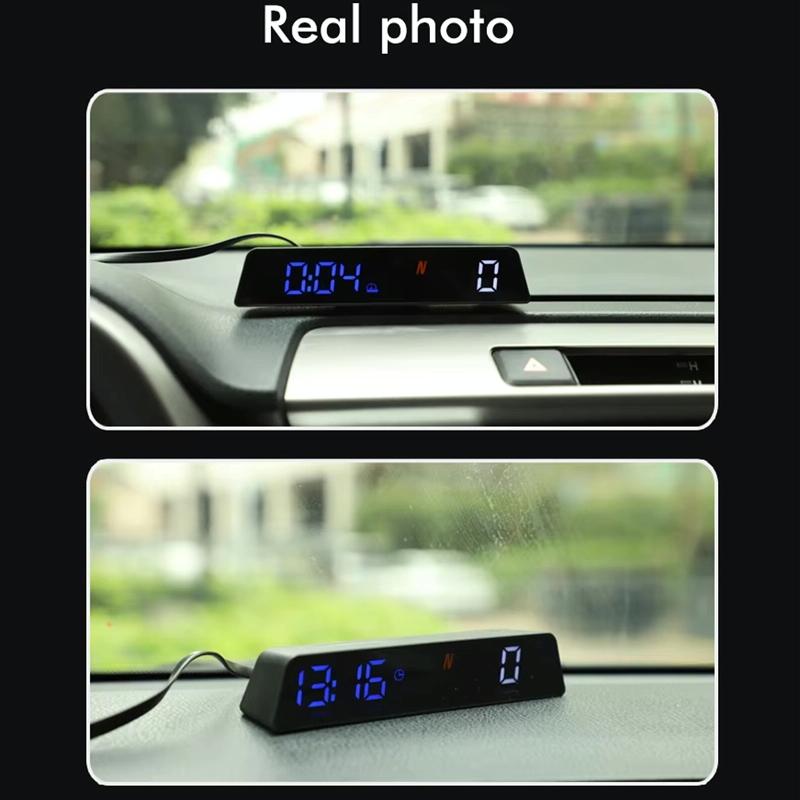 Usb Powered Hd Vehicle Altitude Meter Hud Display - White 10