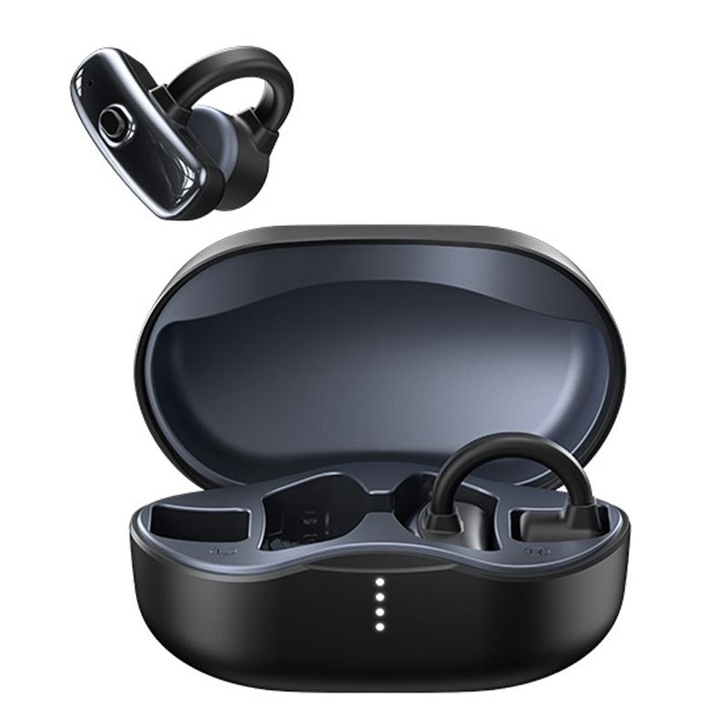 Wireless Bone Conduction Earphones - Openbuds Clip-on for Sports - White 12