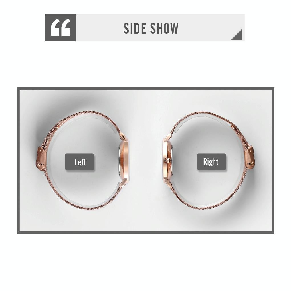 Simple Business Women Watch - Fashion Europe & America - Rose Gold 4